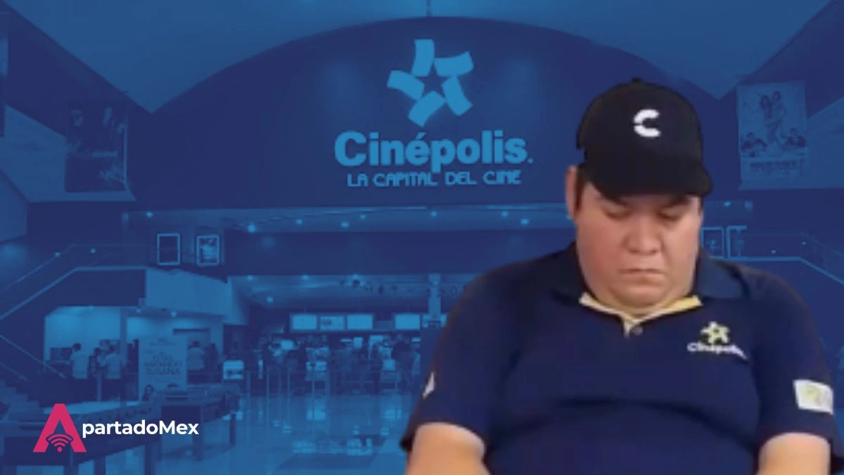 Servando Cepeda era empleado de Cinépolis y renunció por acoso