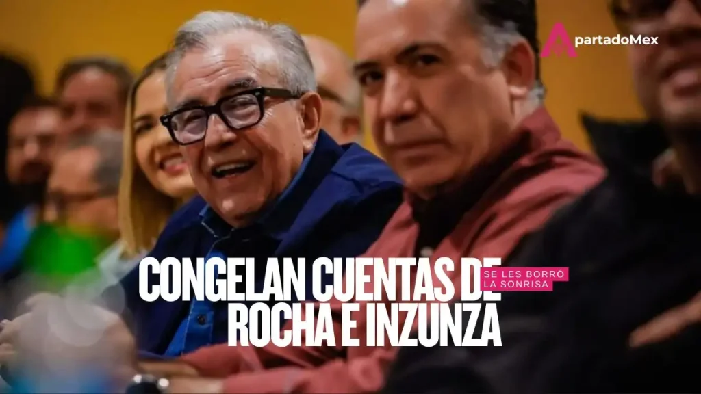 UIF Congela cuentas de Rocha Moya, Inzunza y sus familias