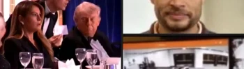 Donald Trump recibe un ataque en la puerta de la Casa Blanca