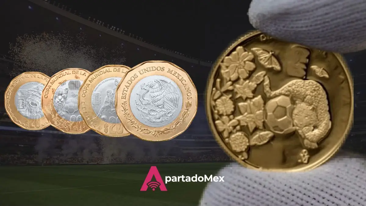Las monedas del mundial 2026 saldrán a la venta el 15 de mayo