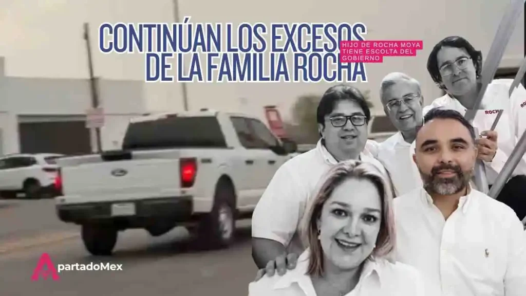 Hijo de Rocha Moya tiene escolta del gobierno de Sinaloa