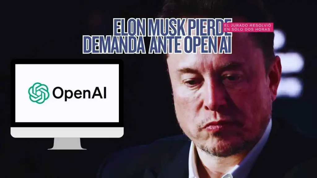 Elon Musk pierde juicio contra OpenAI de forma definitiva