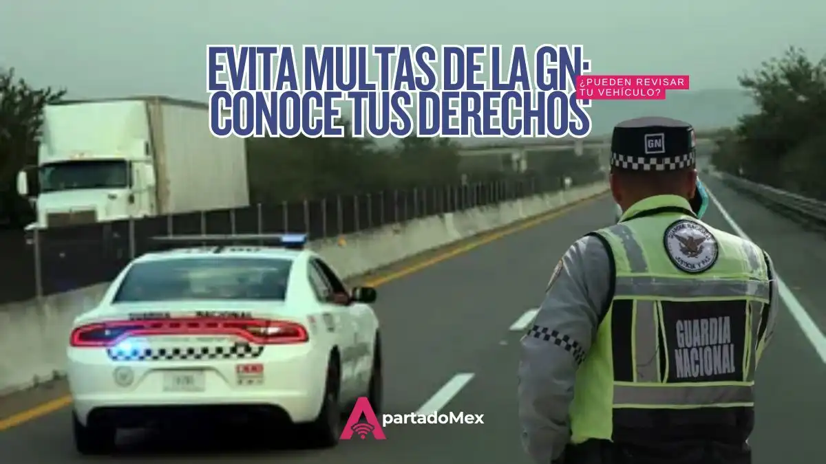 Guardia Nacional sí puede revisar tu vehículo, sólo bajo estas condiciones