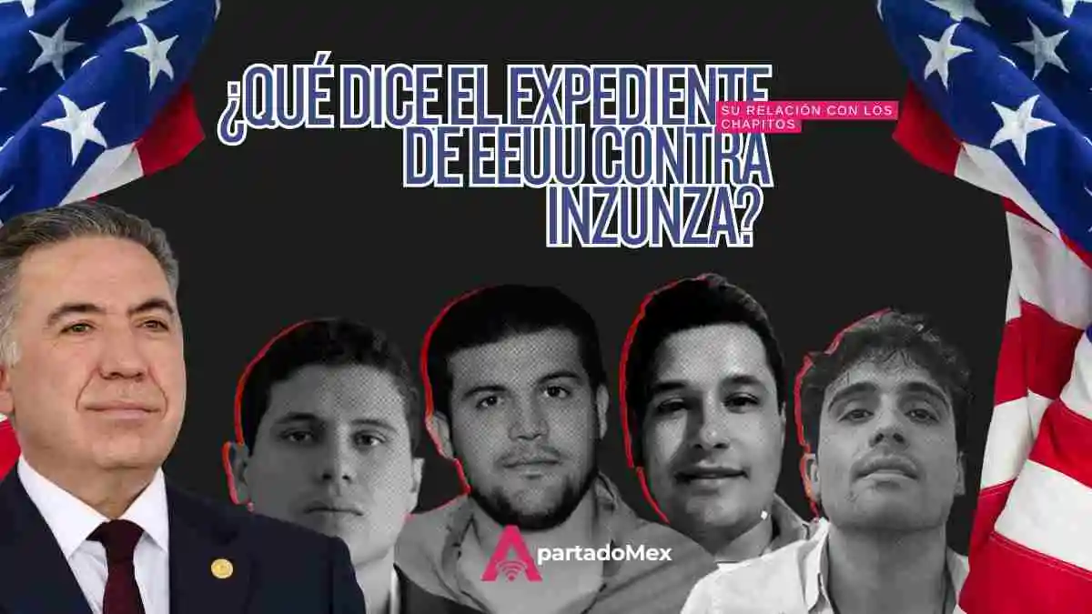 Inzunza y los Chapitos: El expediente de EEUU en su contra