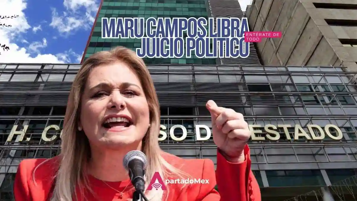 Juicio político contra Maru Campos es desechado definitivo hoy