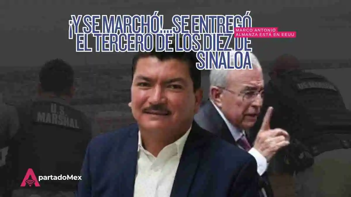 Marco Antonio Almanza Avilés se entregó en Nogales