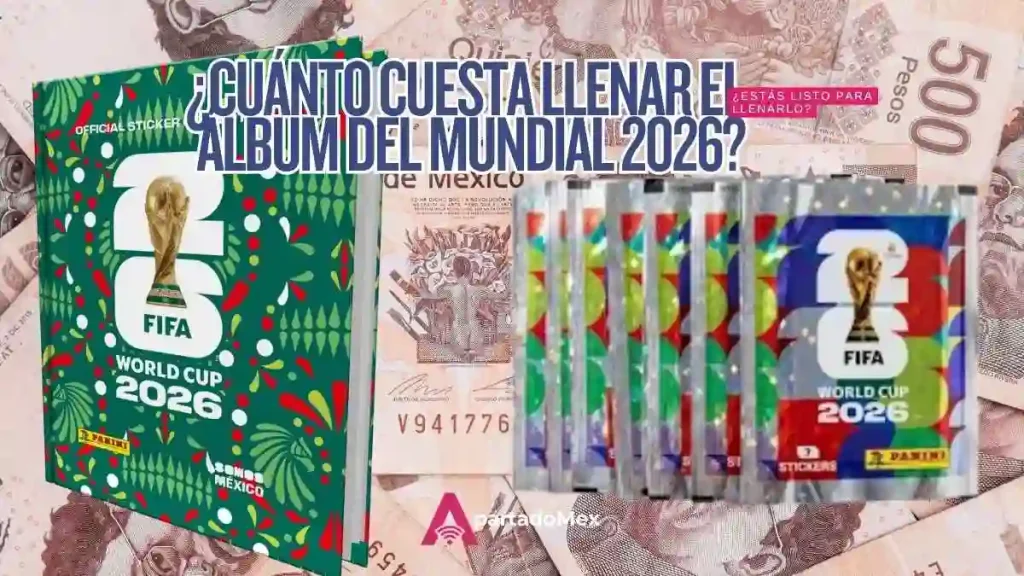 Álbum Panini del Mundial 2026: ¿cuánto cuesta llenarlo?