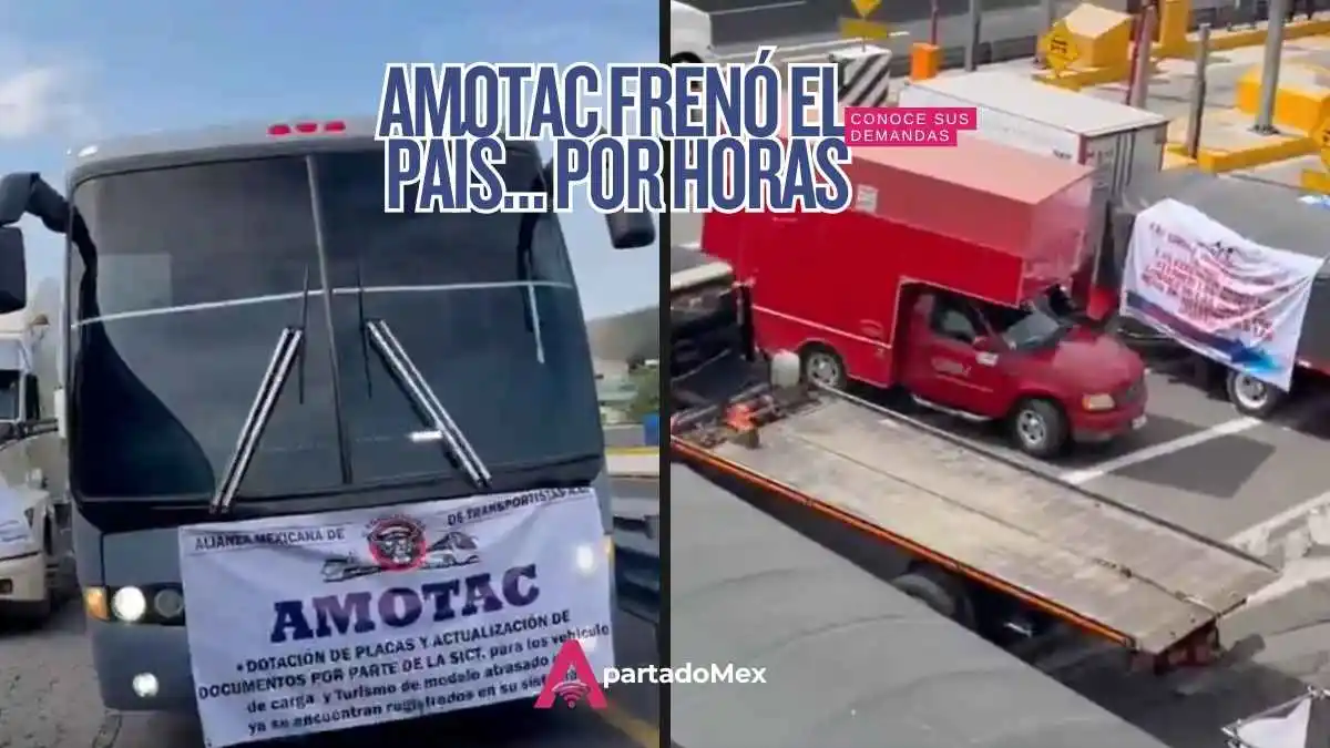 Bloqueos de AMOTAC en México: confirmado el acuerdo de libre paso