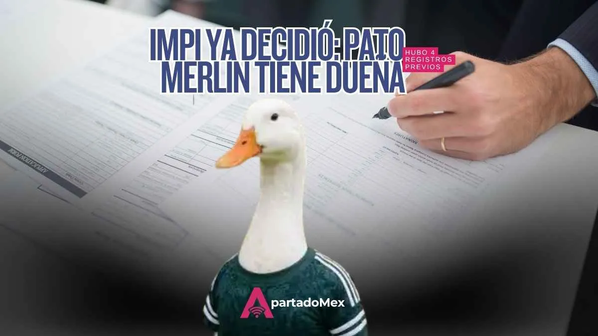 Marca Pato Merlín: IMPI confirma hoy la resolución de propiedad