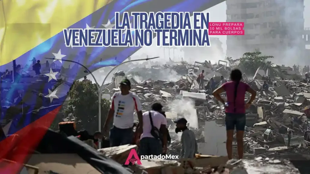 Muertos en Venezuela por sismo: ONU estima 10 mil personas