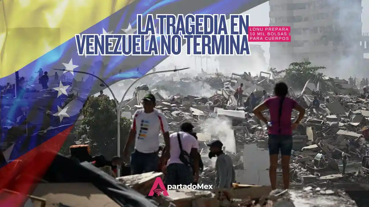 Muertos en Venezuela por sismo: ONU estima 10 mil personas