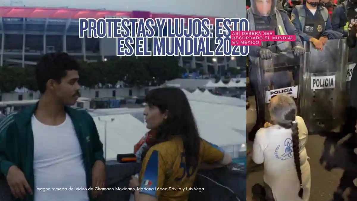 Un mundial elitista enmarcado por protestas en CDMX