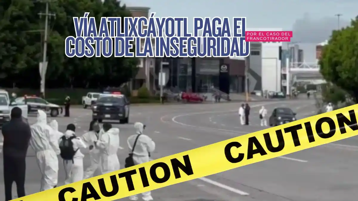 Vía Atlixcáyotl: investigación oficial frena economía local