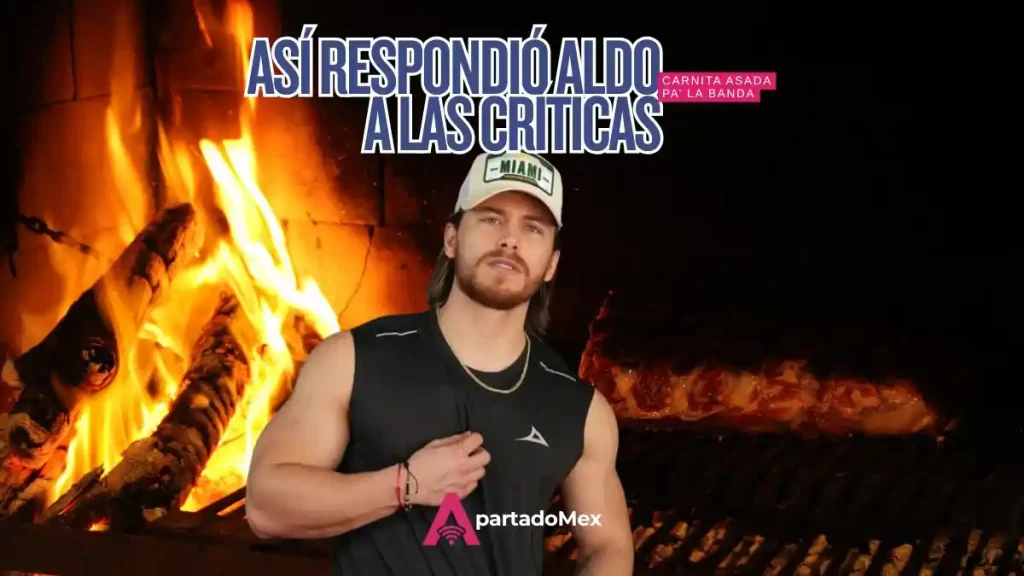 Aldo de Nigris paga mega carne asada en respuesta a polémica