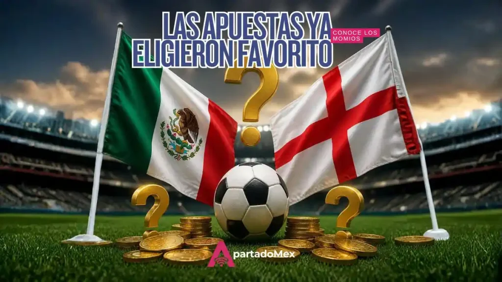 México vs. Inglaterra: ¿qué dicen las casas de apuestas?