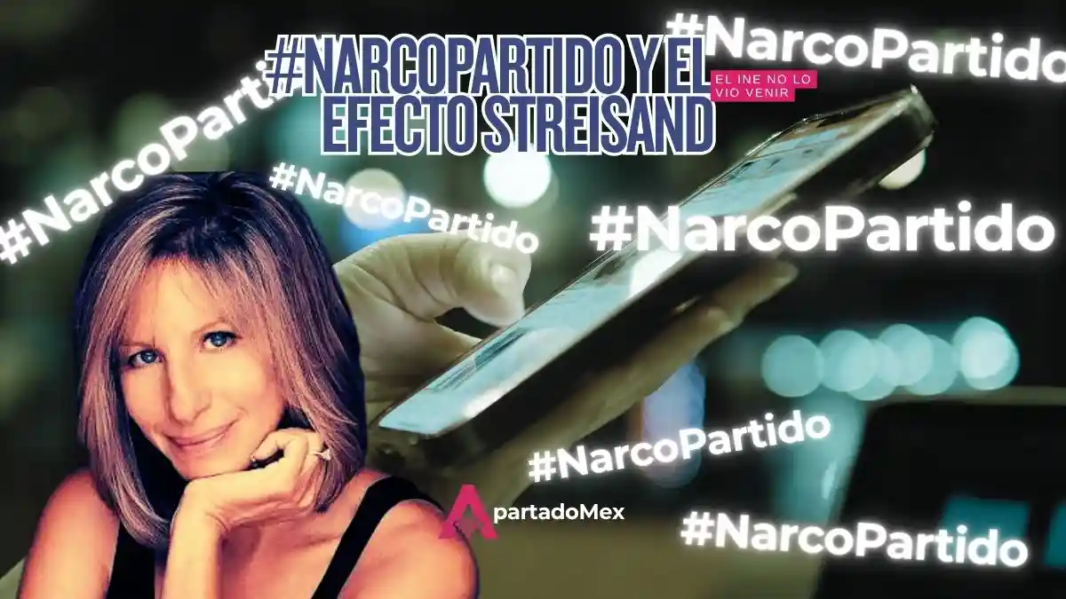 #NarcoPartido: Análisis sobre la tendencia tras resolución del INE en 2026