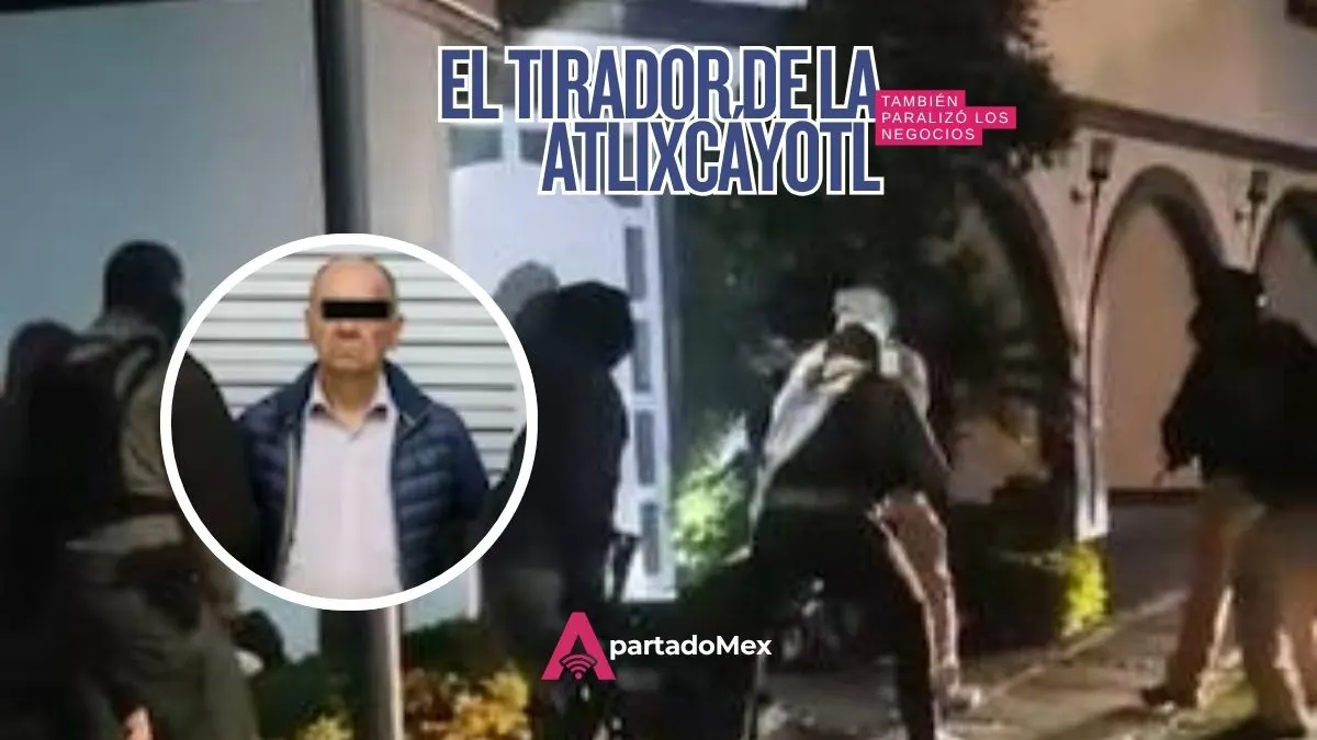 Tirador de la Atlixcáyotl: los golpes económicos de un presunto agresor