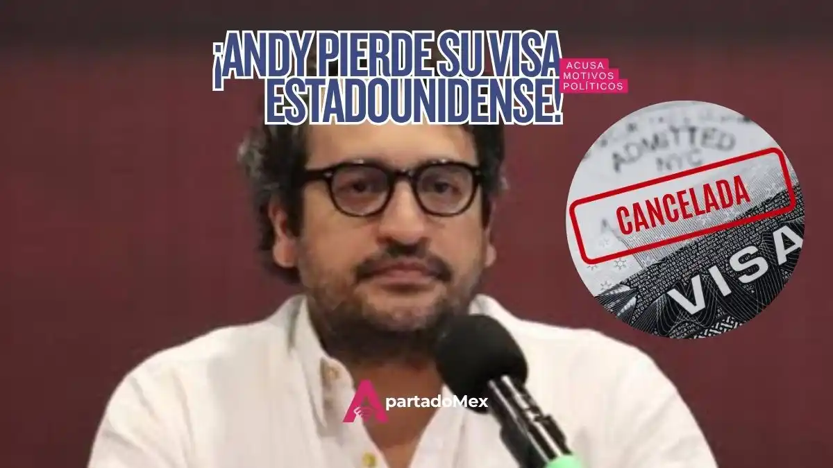 Andy López Beltrán confirma revocación oficial de su visa