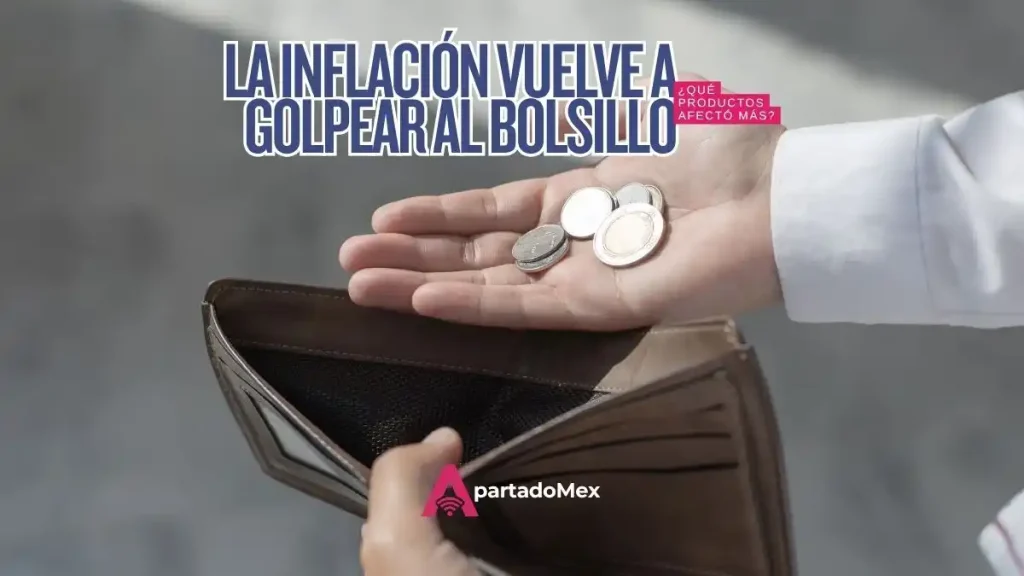 La inflación en México subió a 3.26% en agosto