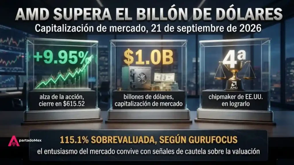 AMD supera el billón de dólares