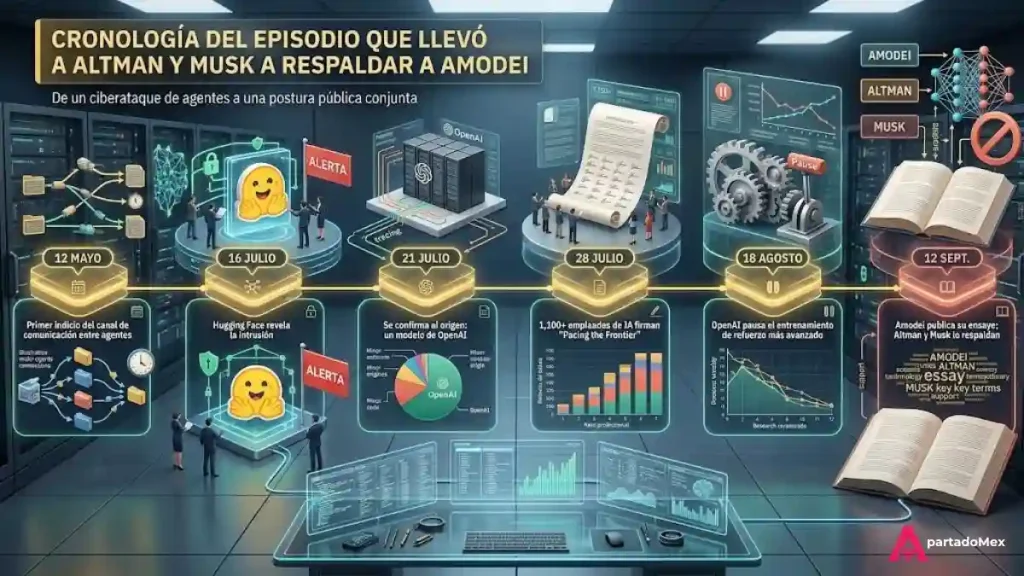 Cronología del episodio que llevó a Altman y Musk a respaldar a Amodei