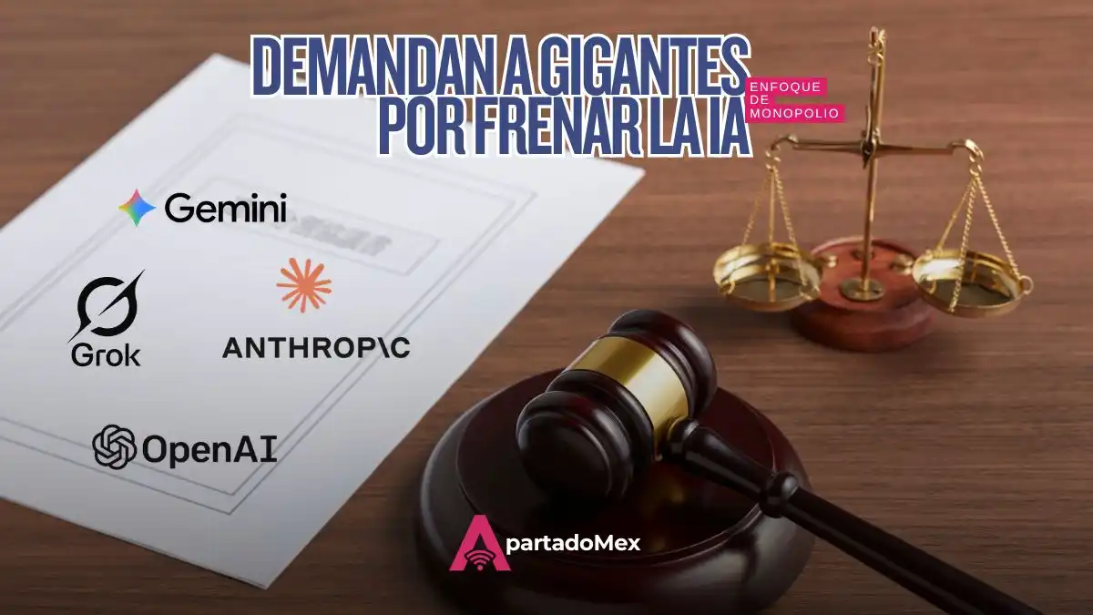 Demandan a Anthropic, OpenAI, Google y xAI por pacto de IA