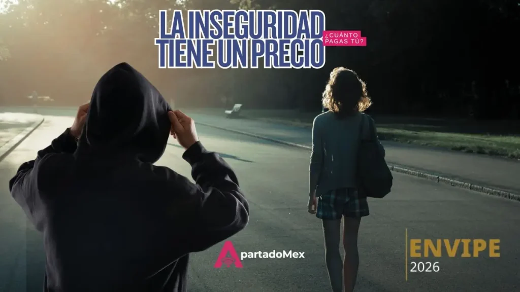 ENVIPE 2026: la inseguridad costó 267 mil mdp en 2025