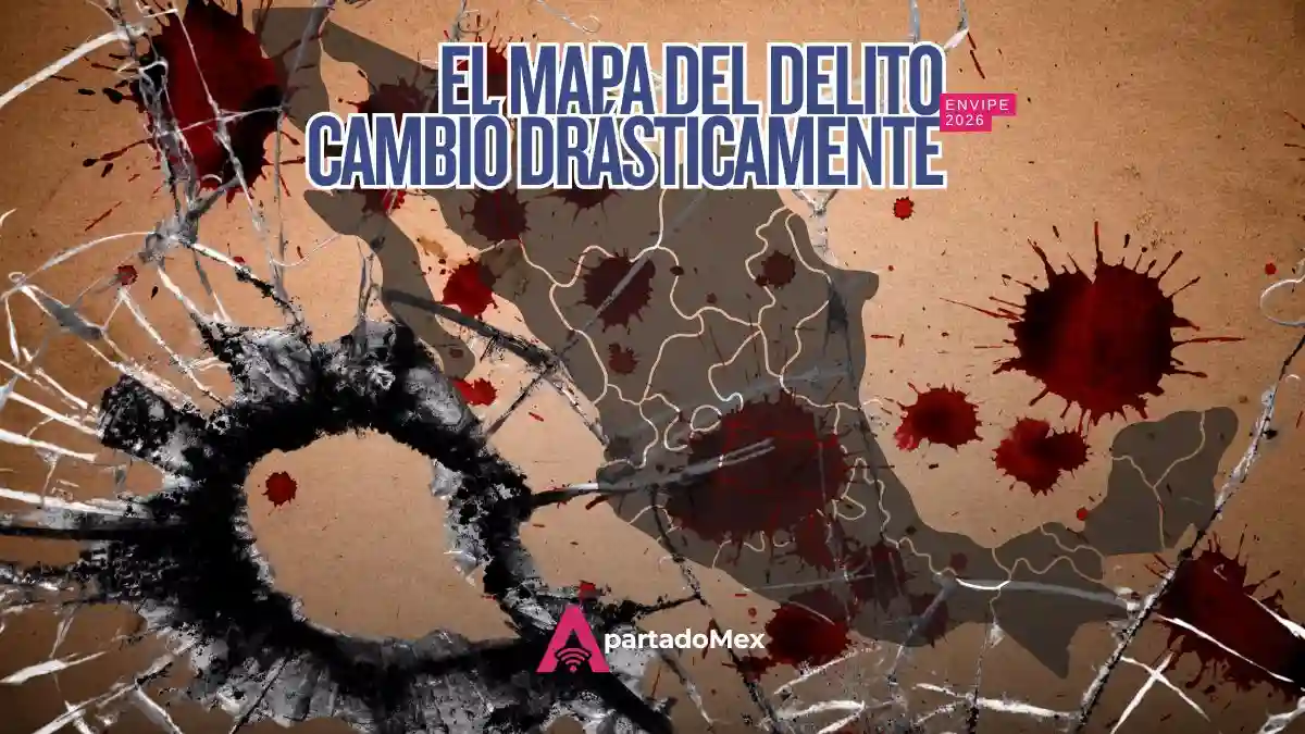 ENVIPE 2026: los estados donde más subió y bajó el delito