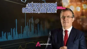 Ebrard anticipa hasta 20,000 mdd más en inversiones para México