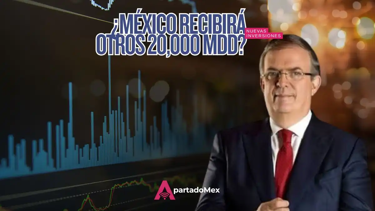 Ebrard anticipa hasta 20,000 mdd más en inversiones para México