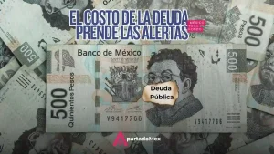 El costo de la deuda pública de México en 2027 será el más alto desde 1990