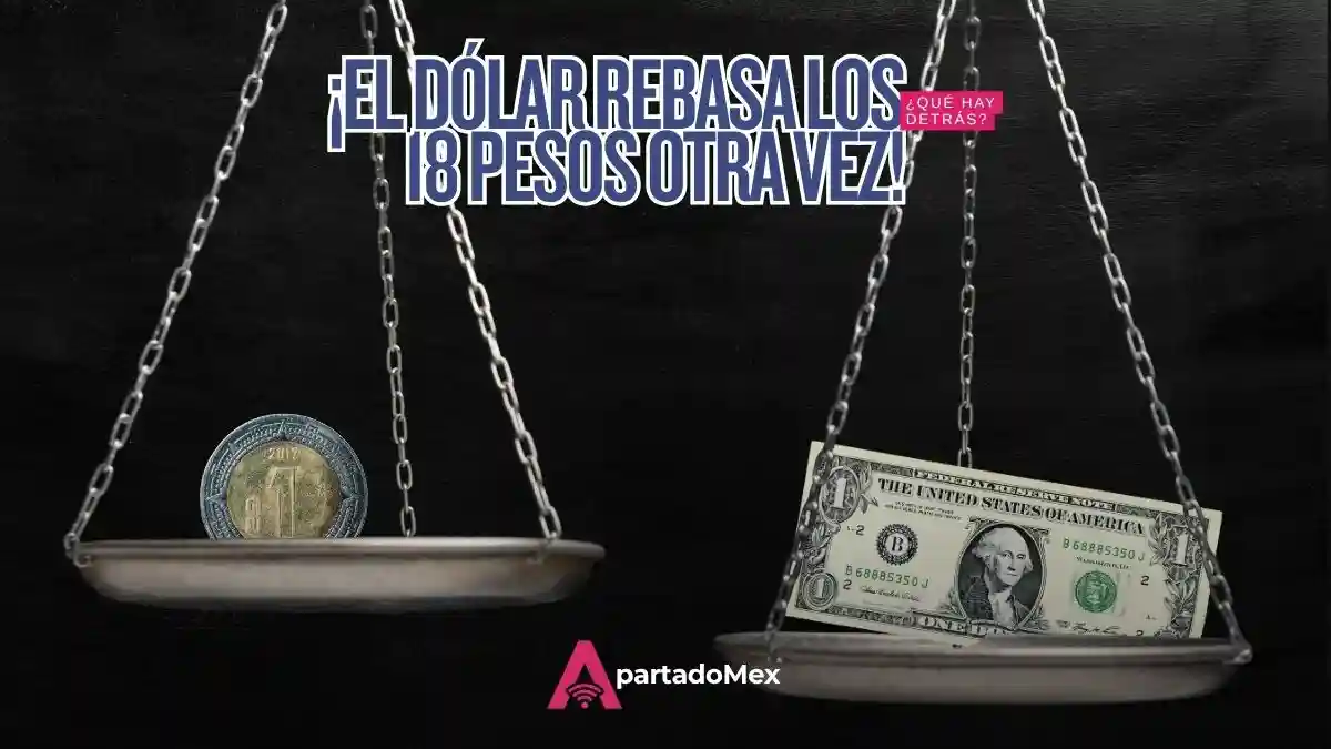 El dólar rompe la barrera de los 18 pesos y borra toda la ganancia del peso en 2026