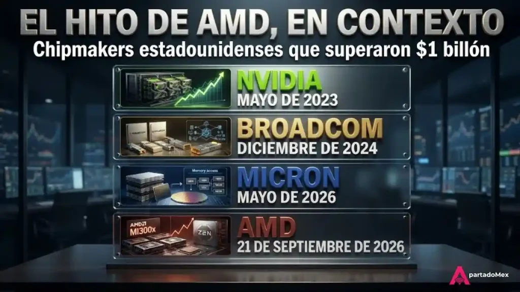 El hito de AMD, en contexto