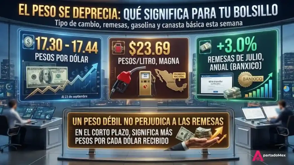 El peso deprecia qué significa para tu bolsillo