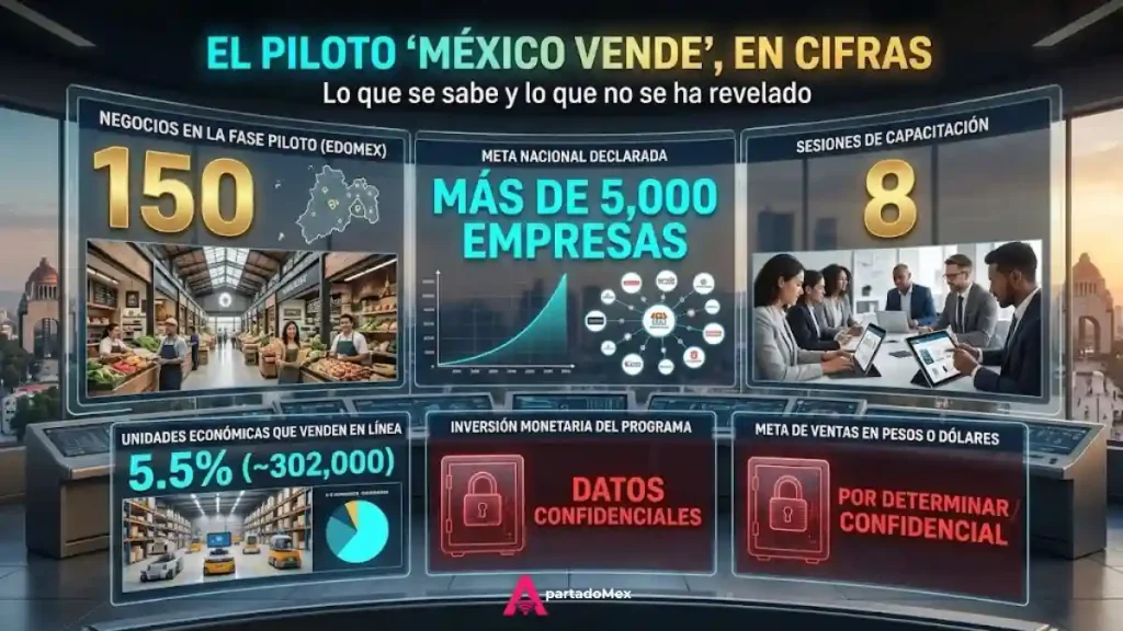 El piloto México Vende, en cifras