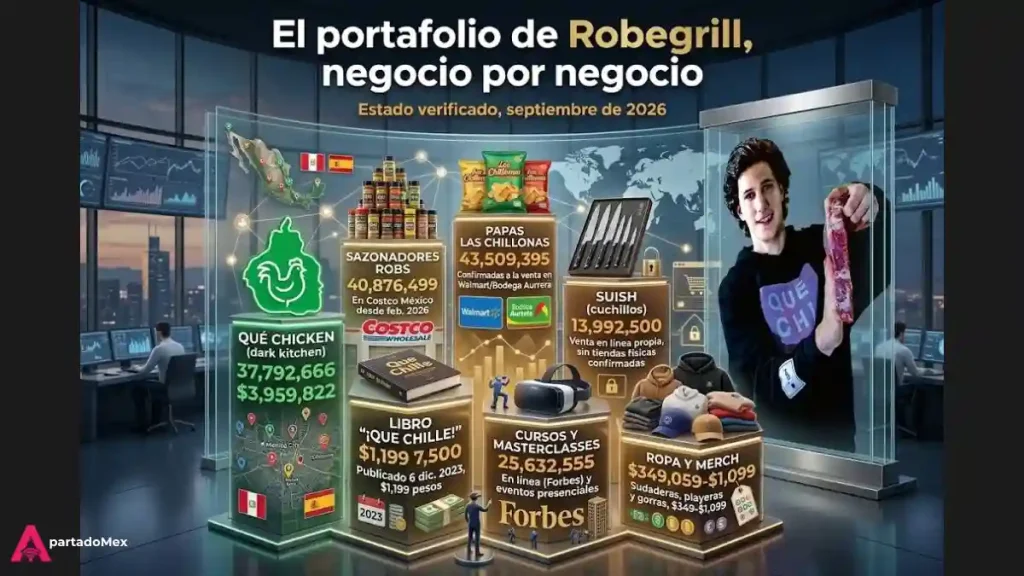 El portafolio de Robegrill, negocio por negocio