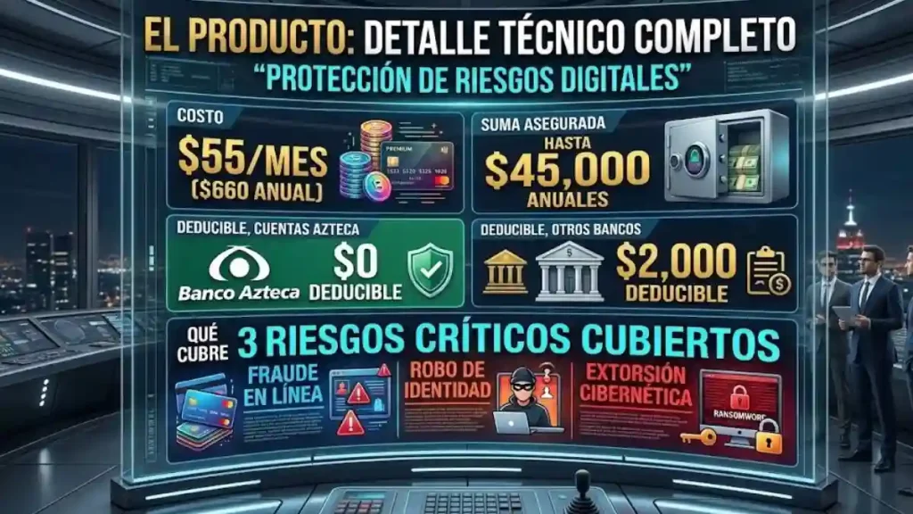 El producto detalle técnico completo