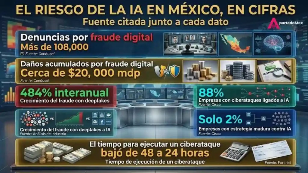 El riesgo de la IA en México, en cifras