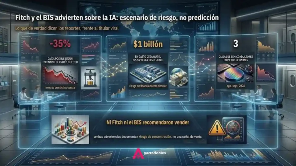 Fitch y el BIS advierten sobre la IA escenario de riesgo, no predicción