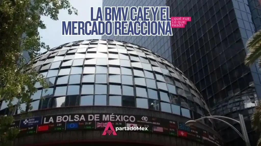 La BMV cae 11.93% desde su máximo: qué pasó y qué sigue