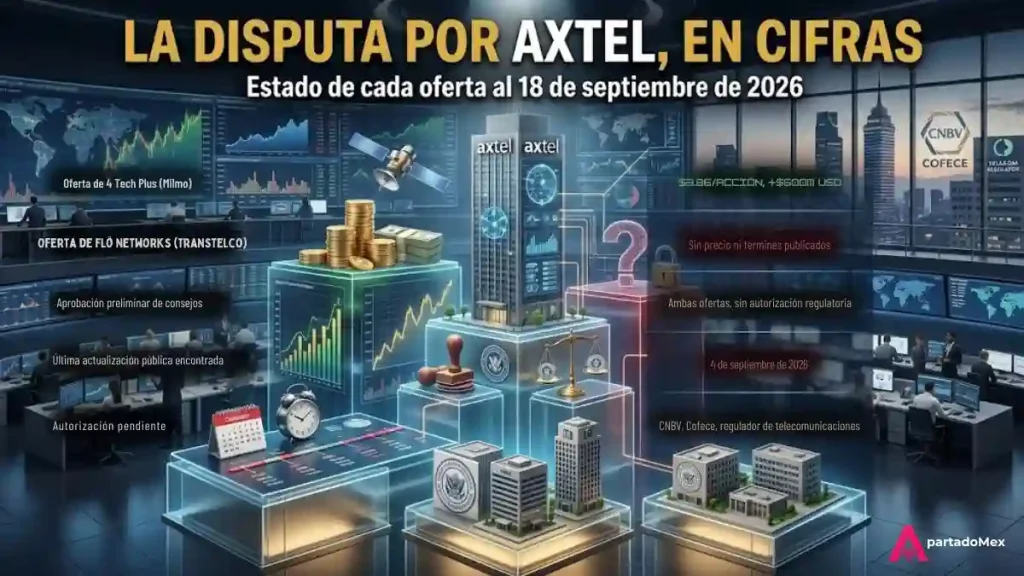 La disputa por Axtel en cifras