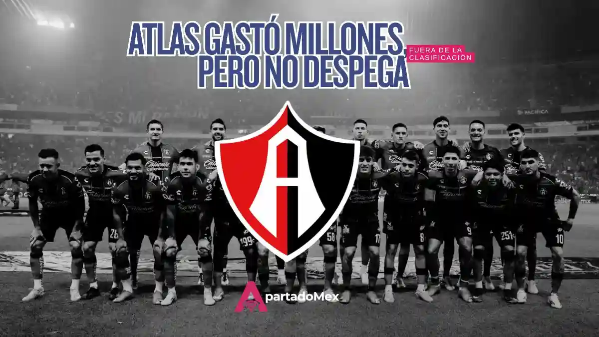 Liga MX: Atlas gastó más en fichajes y cayó de la liguilla