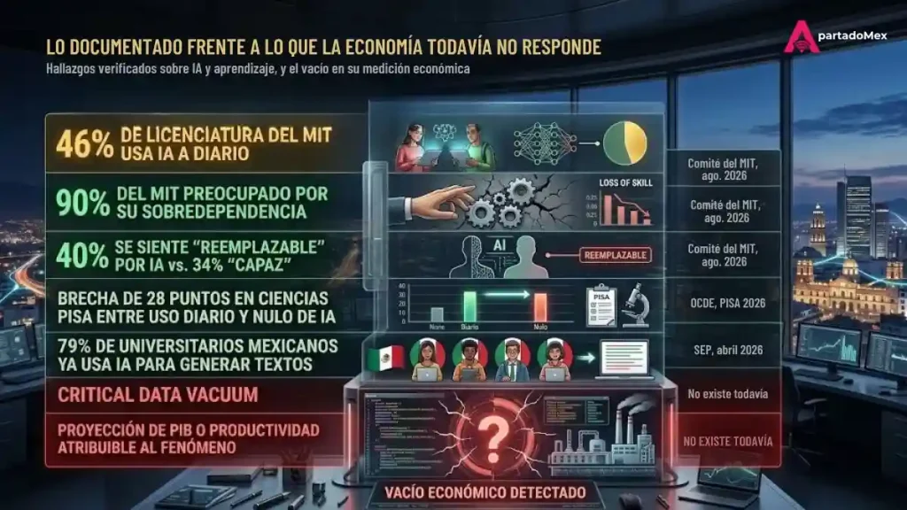 Lo documentado frente a lo que la economía todavía no responde