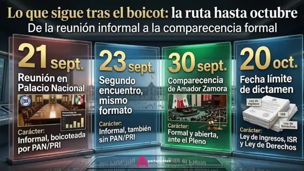 Lo que sigue tras el boicot la ruta hasta octubre de 2026