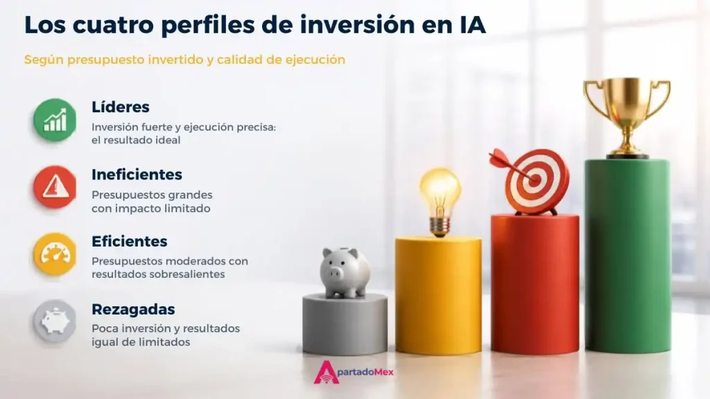 Los cuatro perfiles de inversión en IA