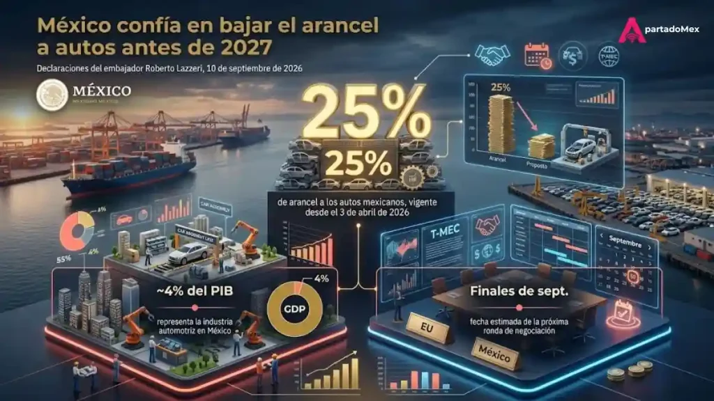 Negociaciones entre EEUU y México sobre aranceles a aluminio y autos