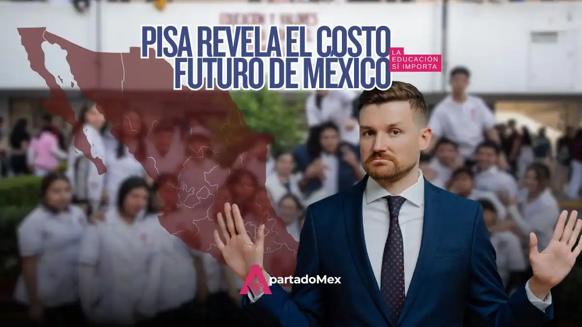 PISA 2025: México, penúltimo de la OCDE, y su costo futuro