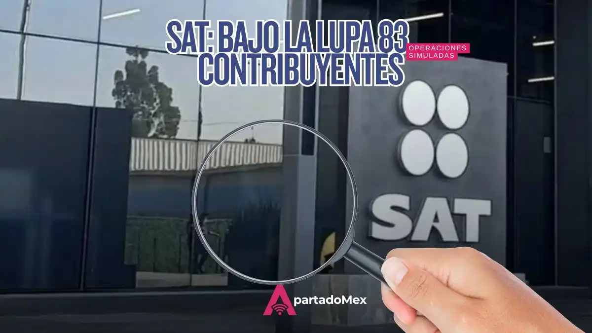 SAT suma 83 contribuyentes a la lista negra de facturas