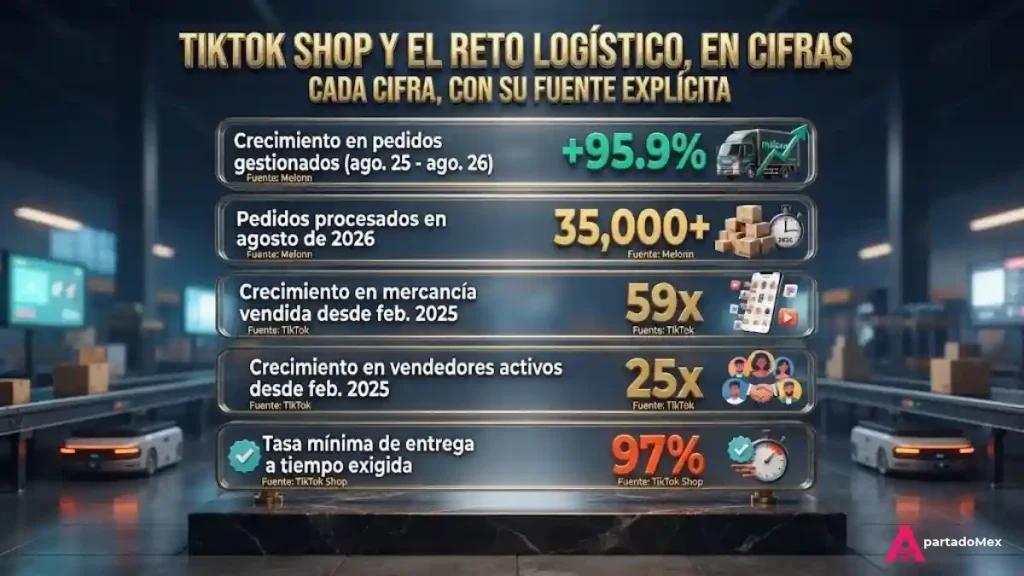 TikTok Shop y el reto logístico en cifras