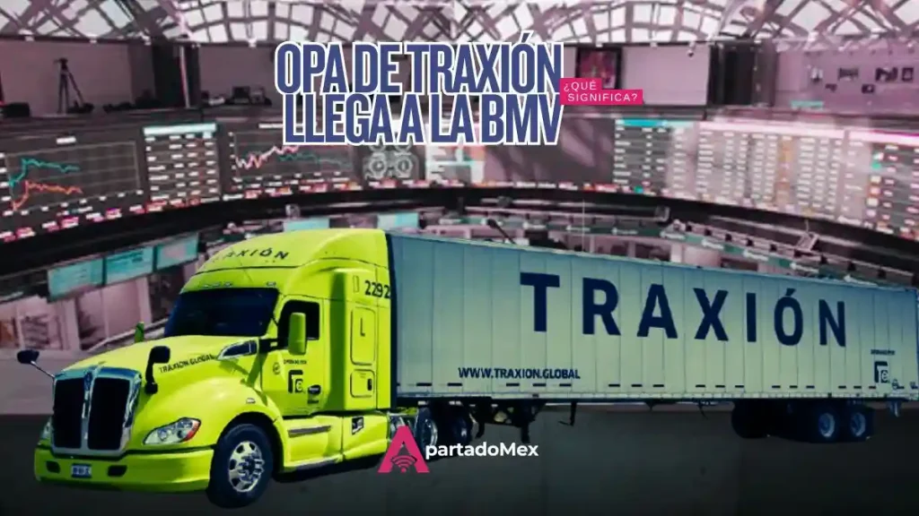 Traxión lanza OPA por el 100% de sus acciones en la BMV